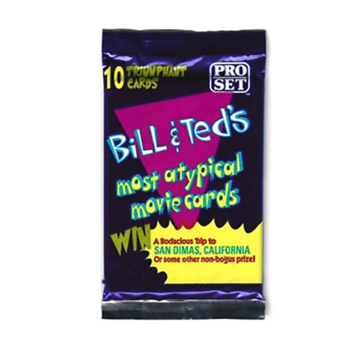 1991 Pro Set Bill & Ted's Cards Unopened Pack
