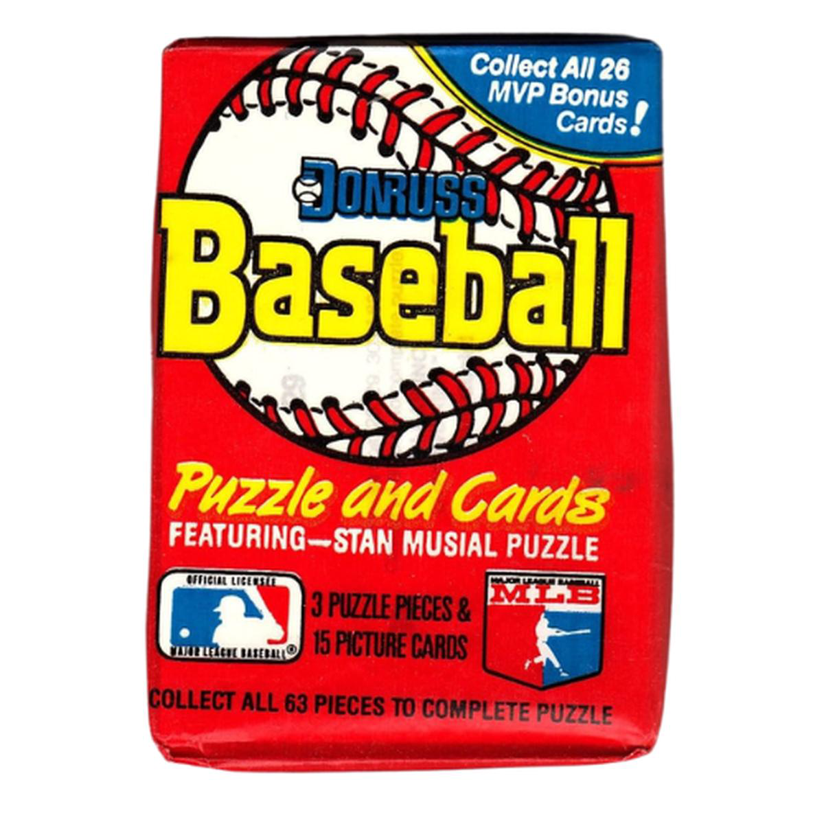 1988 Donruss Baseball Cards Unopened Pack