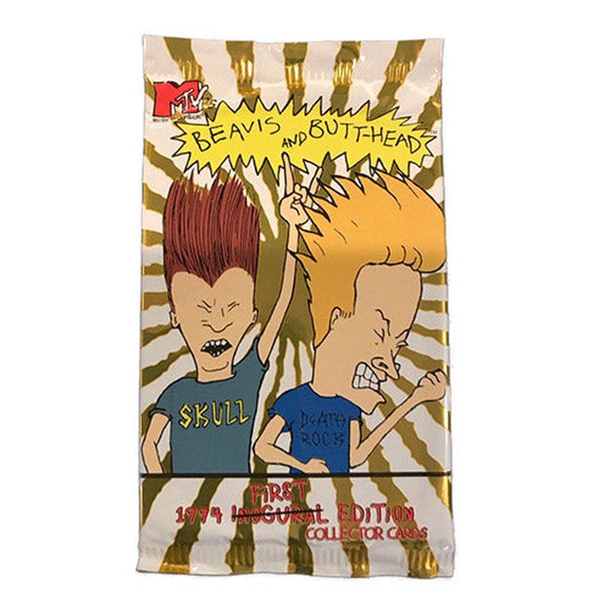 1994 Topps Beavis and Butt-Head Unopened Card Pack