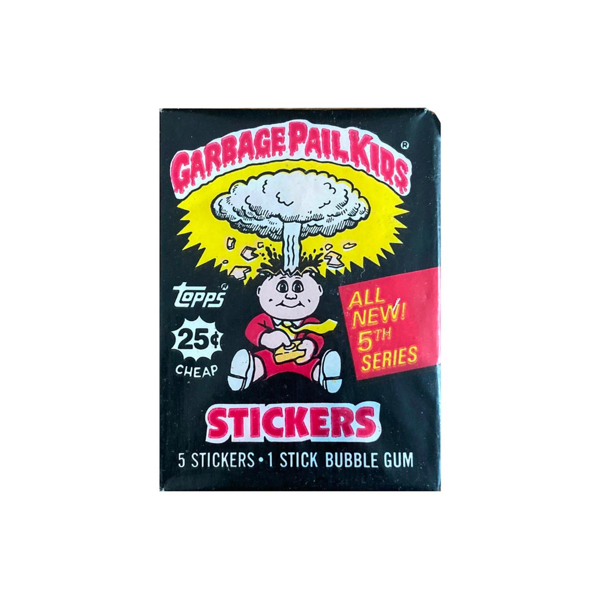 1986 Topps Garbage Pail Kids Series 5 Unopened Pack