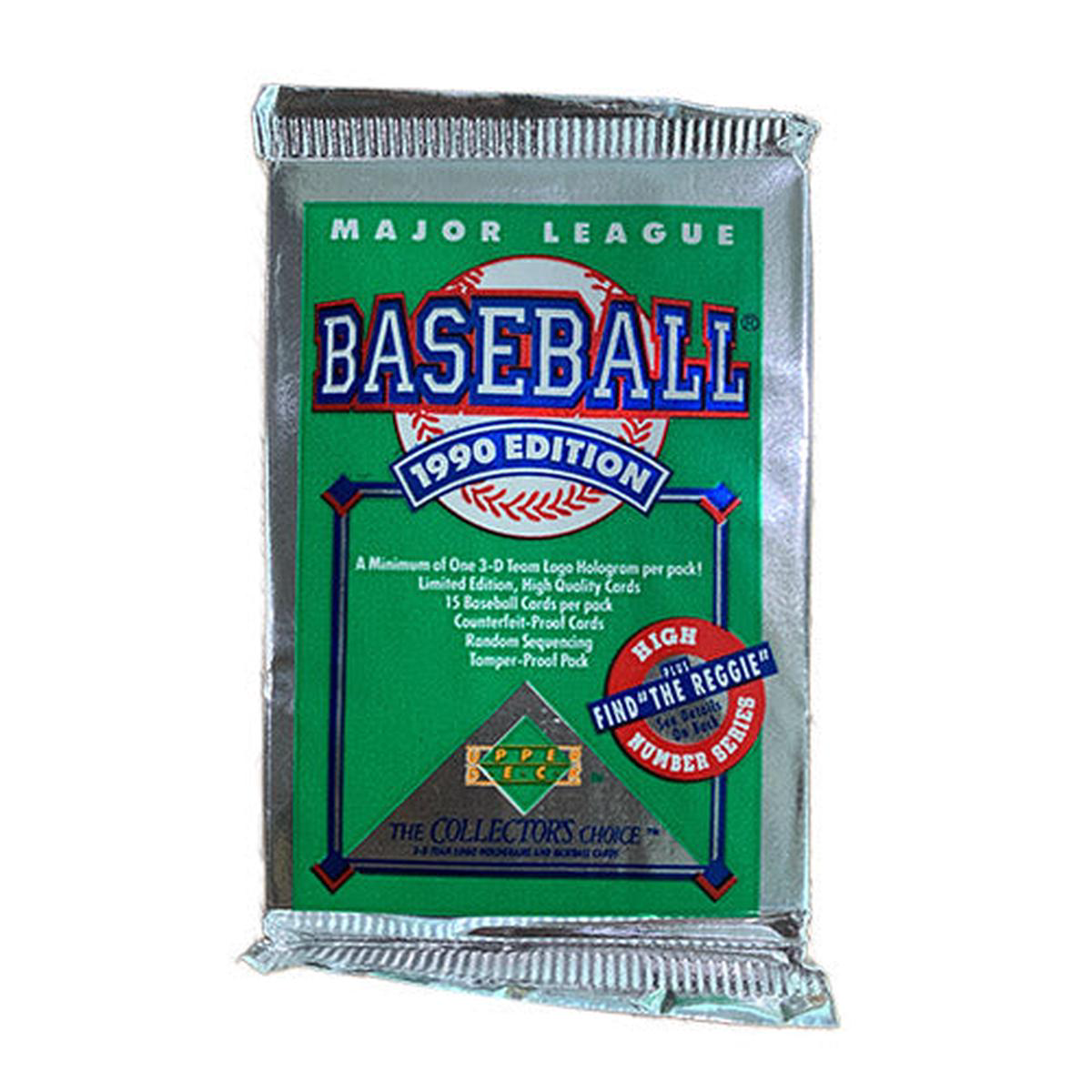 1990 Upper Deck Baseball Cards High Number Unopened Pack