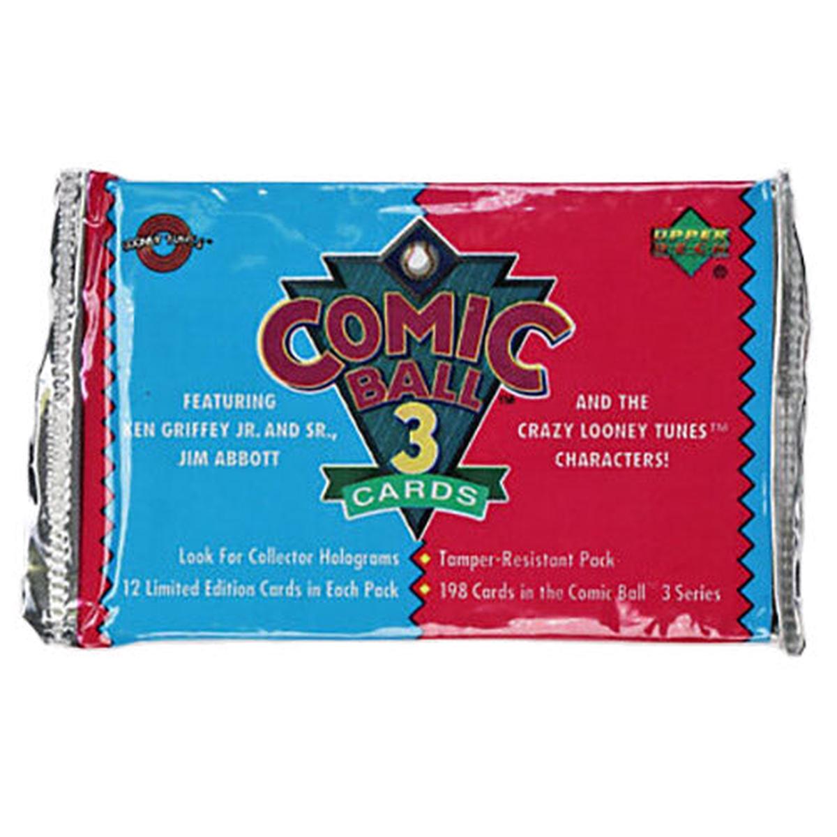 1992 Upper Deck Comic Ball Series 3 Unopened Pack