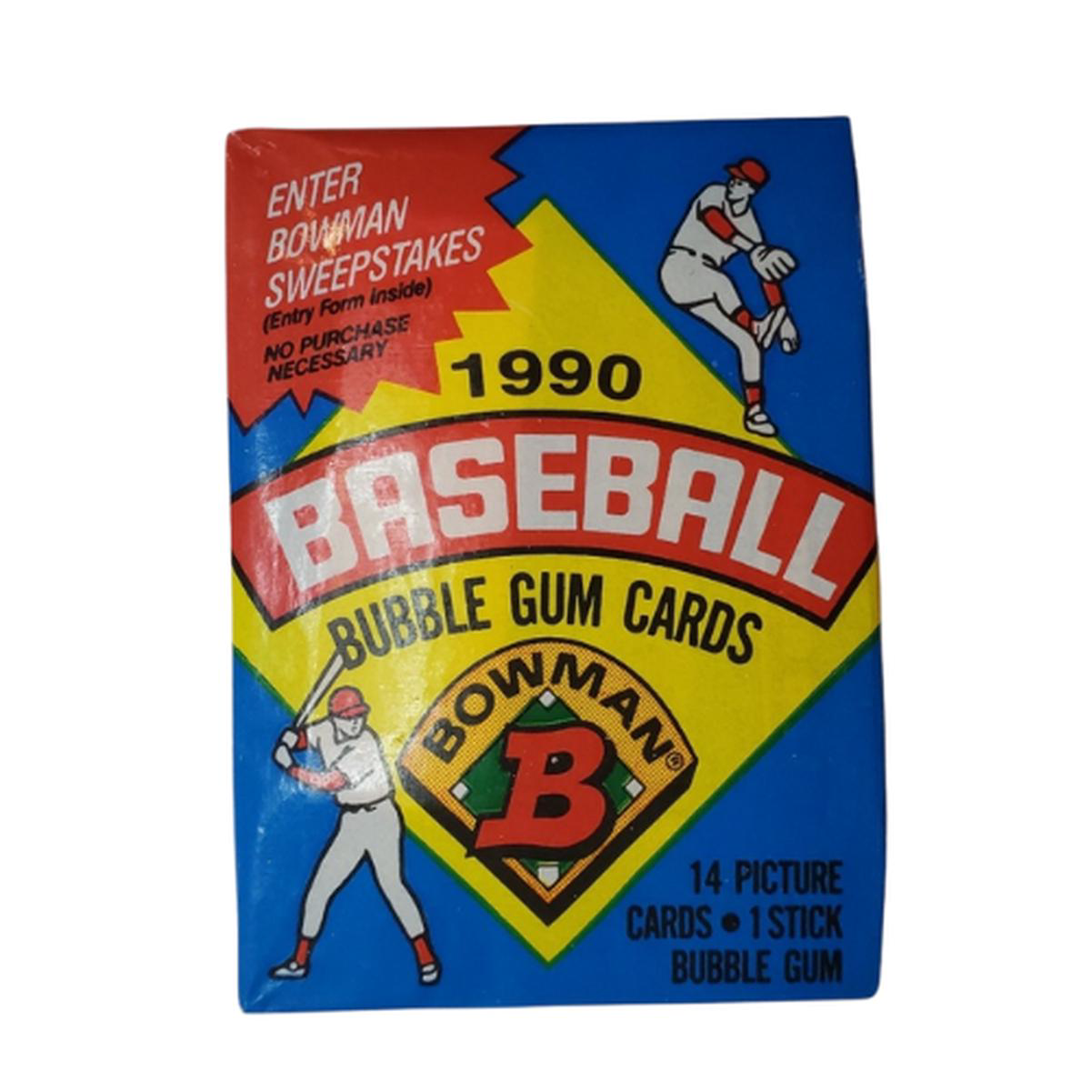1990 Bowman Baseball Cards Unopened Pack