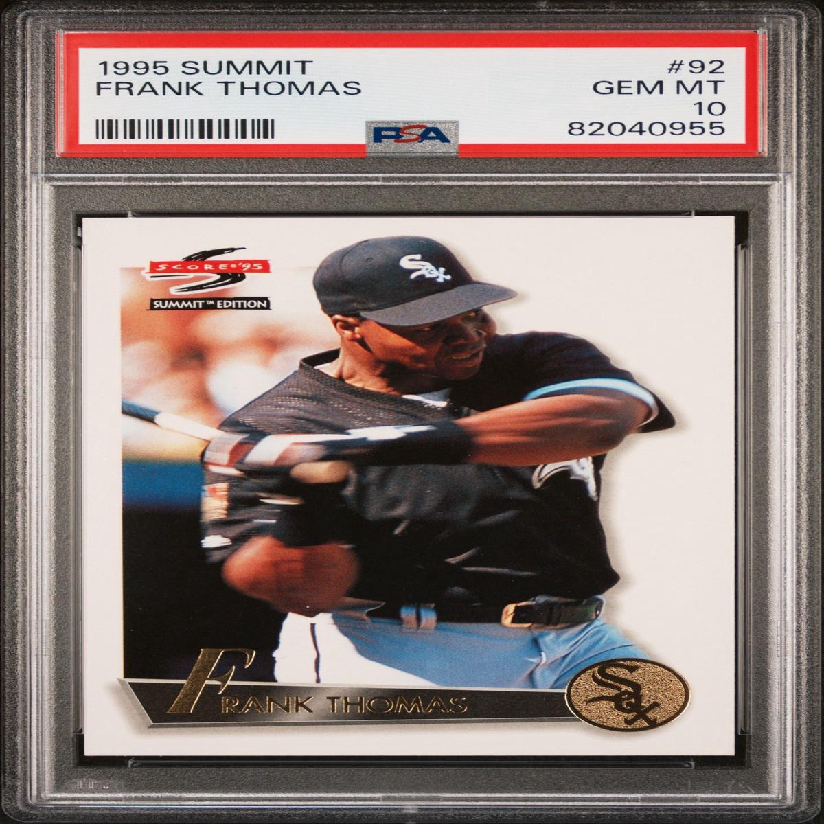 1995 SUMMIT FRANK THOMAS 92 8211 PSA 10