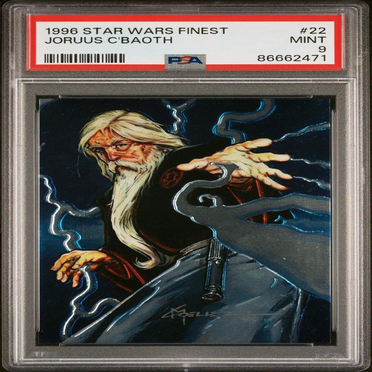 1996 STAR WARS FINEST JORUUS C8217BAOTH 22 8211 PSA 9