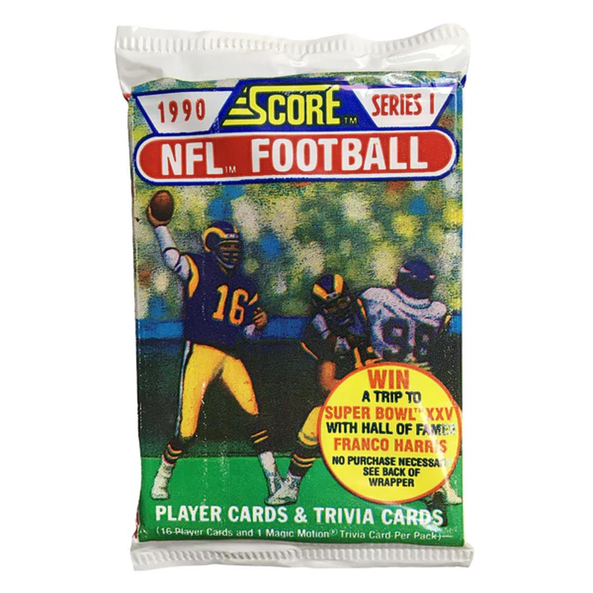 1990 Score Series 1 Football Cards Unopened Pack