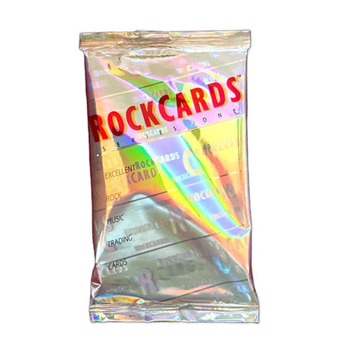1991 Brockum Rock Cards Series 1 Unopened Card Pack