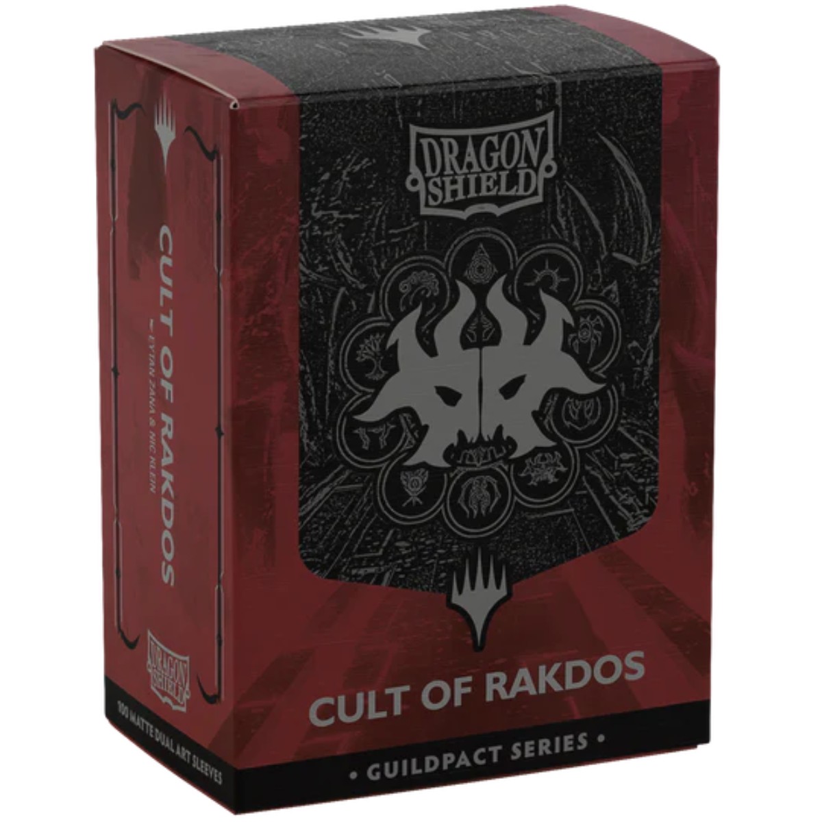 Dragon Shield Sleeves: Standard Matte Dual Art Magic the Gathering Guildpact Series - Cult of Rakdos 100CT