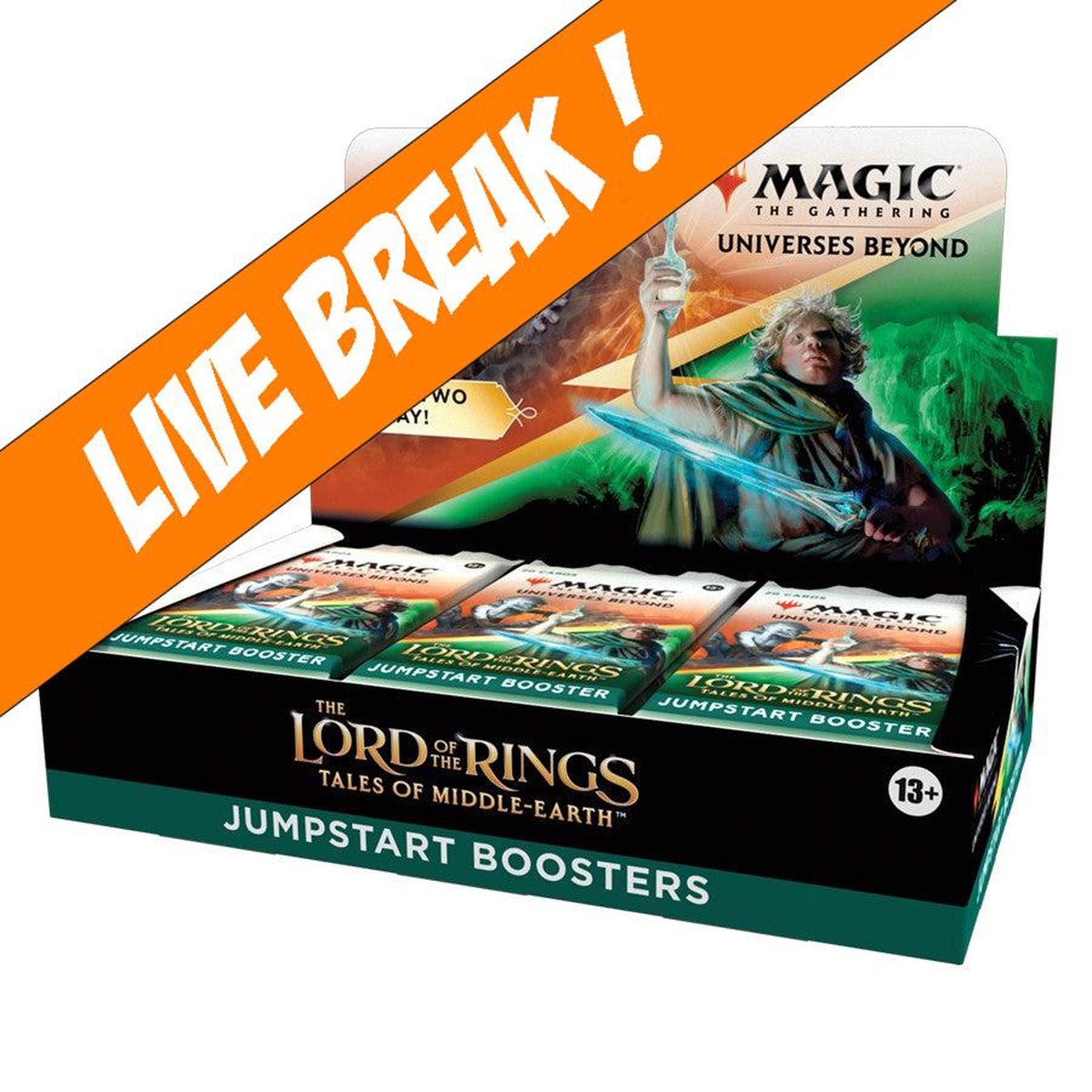 [ Live Break ] Magic The Gathering - The Lord of the Rings: Tales of Middle-Earth Jumpstart Booster Box