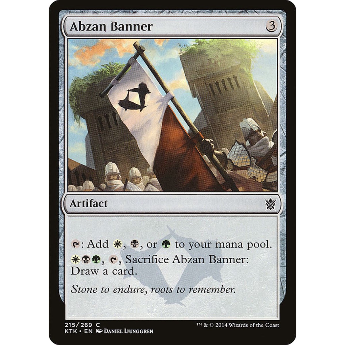 Abzan Banner (KTK-215) Foil