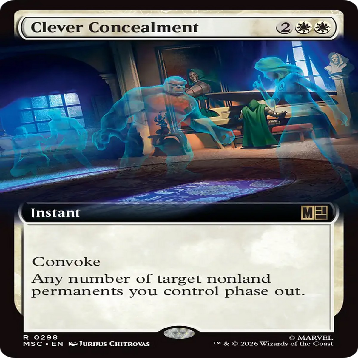 Clever Concealment (Extended Art) [Marvel Super Heroes Commander]