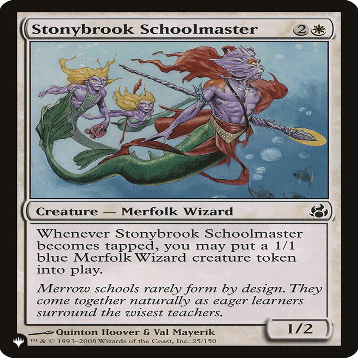 Stonybrook Schoolmaster The List