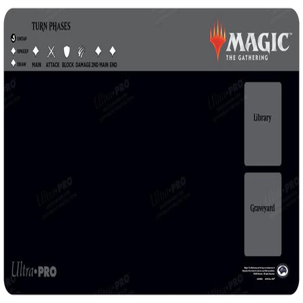Ultra Pro: UP86852 Single Player Battlefield Playmat for Magic: The Gathering