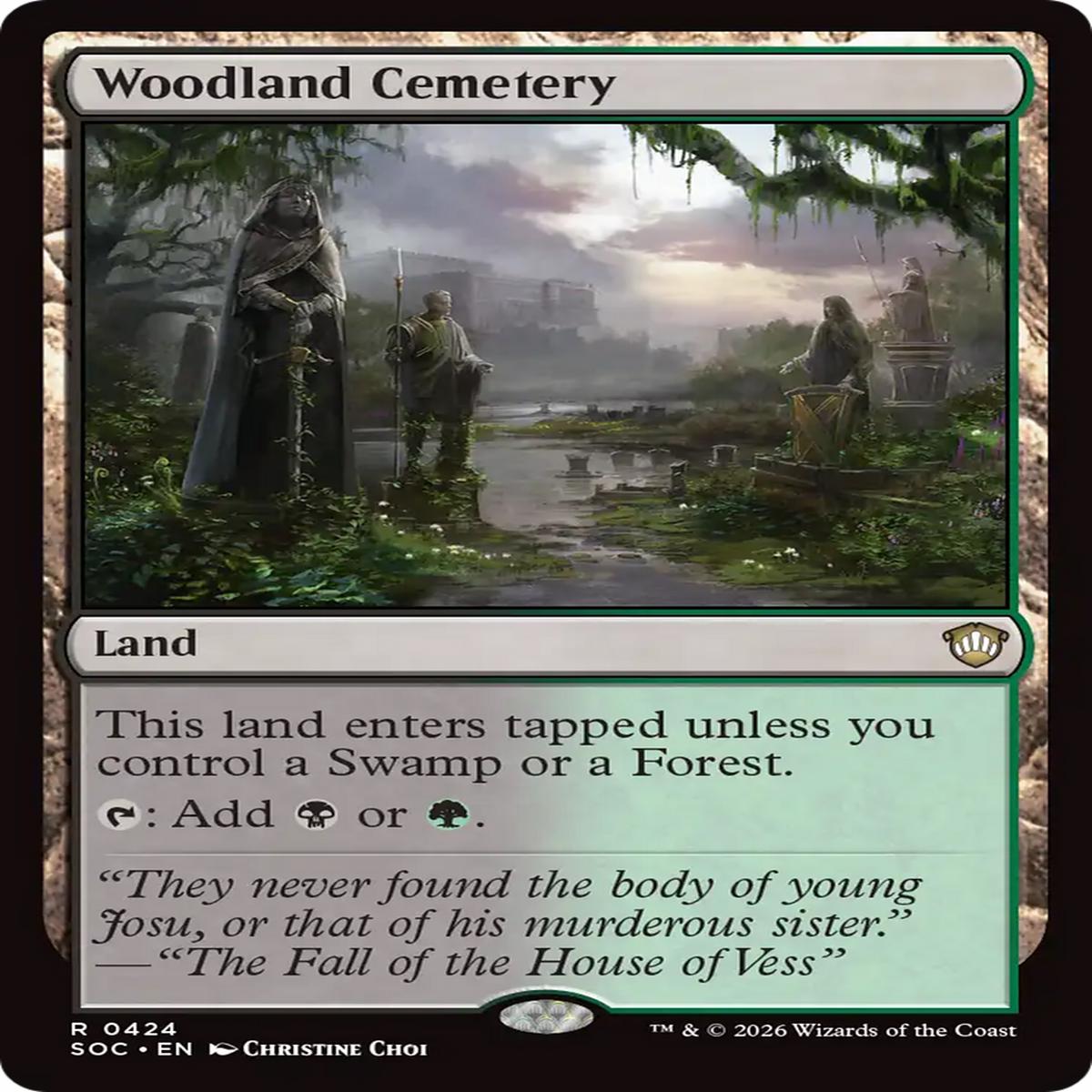 Woodland Cemetery [Secrets of Strixhaven Commander]
