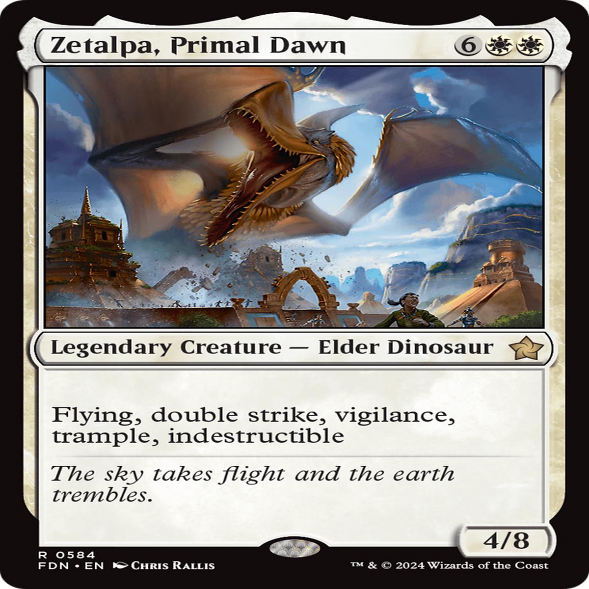 Zetalpa, Primal Dawn (FDN-584) - Foundations [Rare]