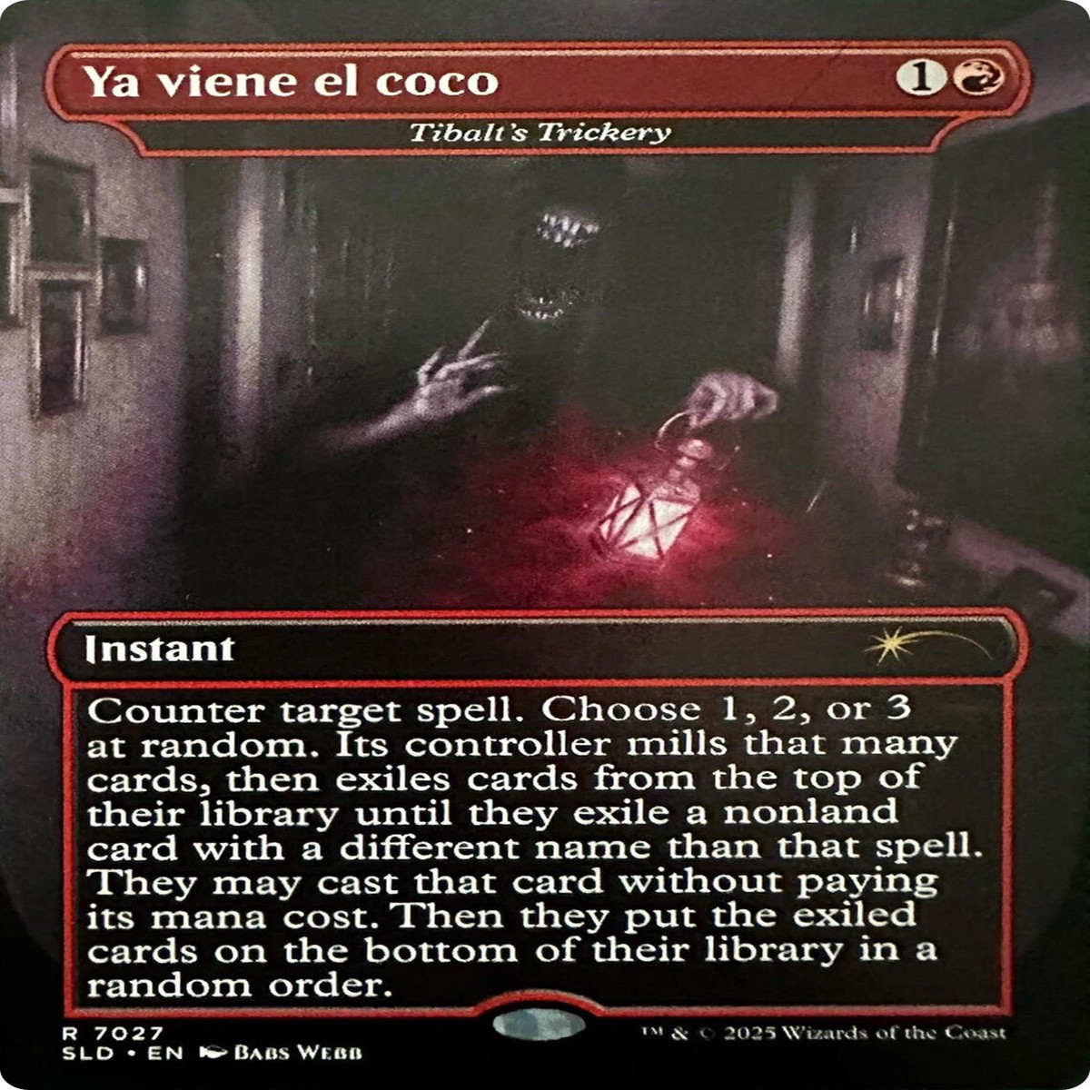 Ya viene el coco - Tibalts Trickery Secret Lair Drop Series