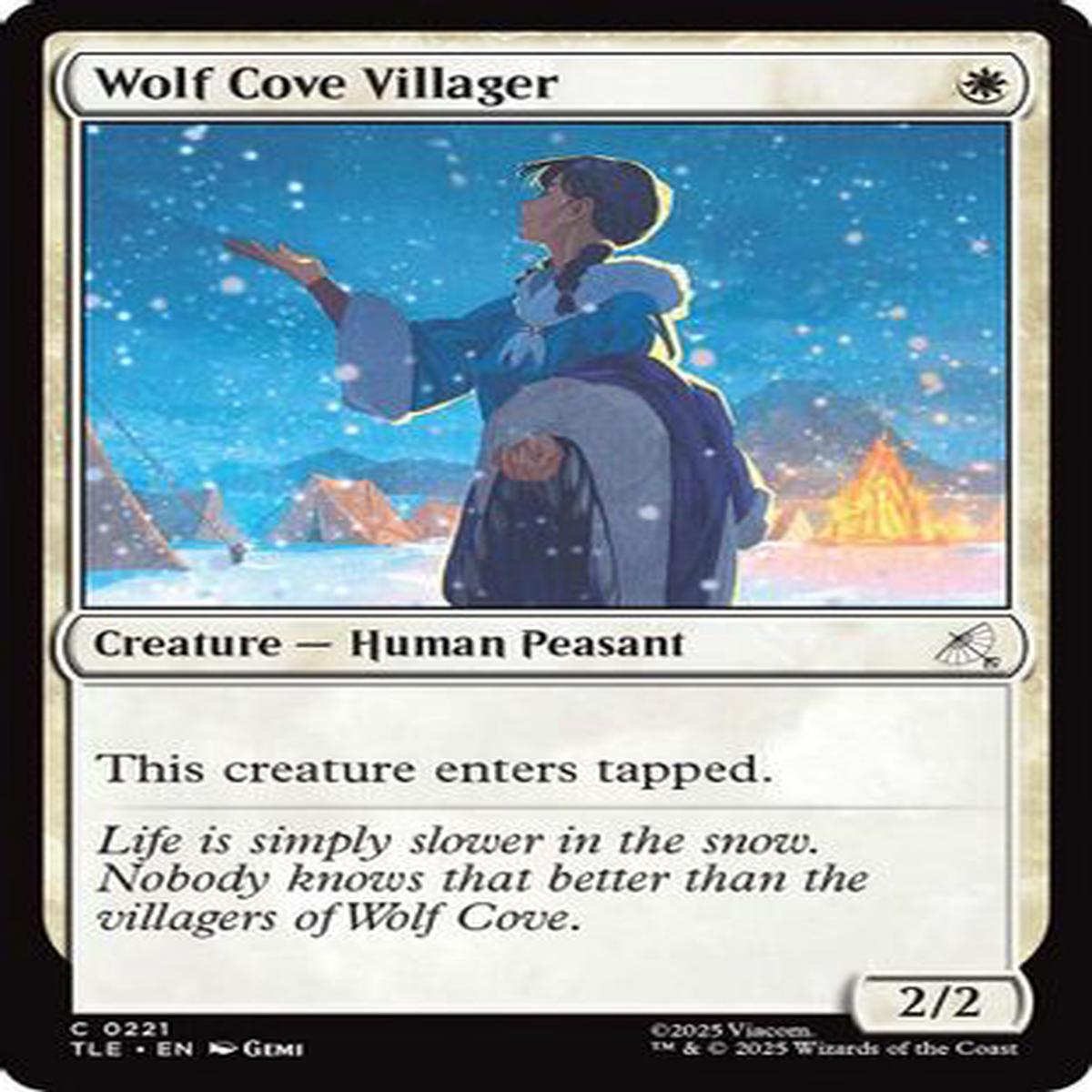 Wolf Cove Villager (TLE-221) - Avatar: The Last Airbender: Eternal-Legal [Common]