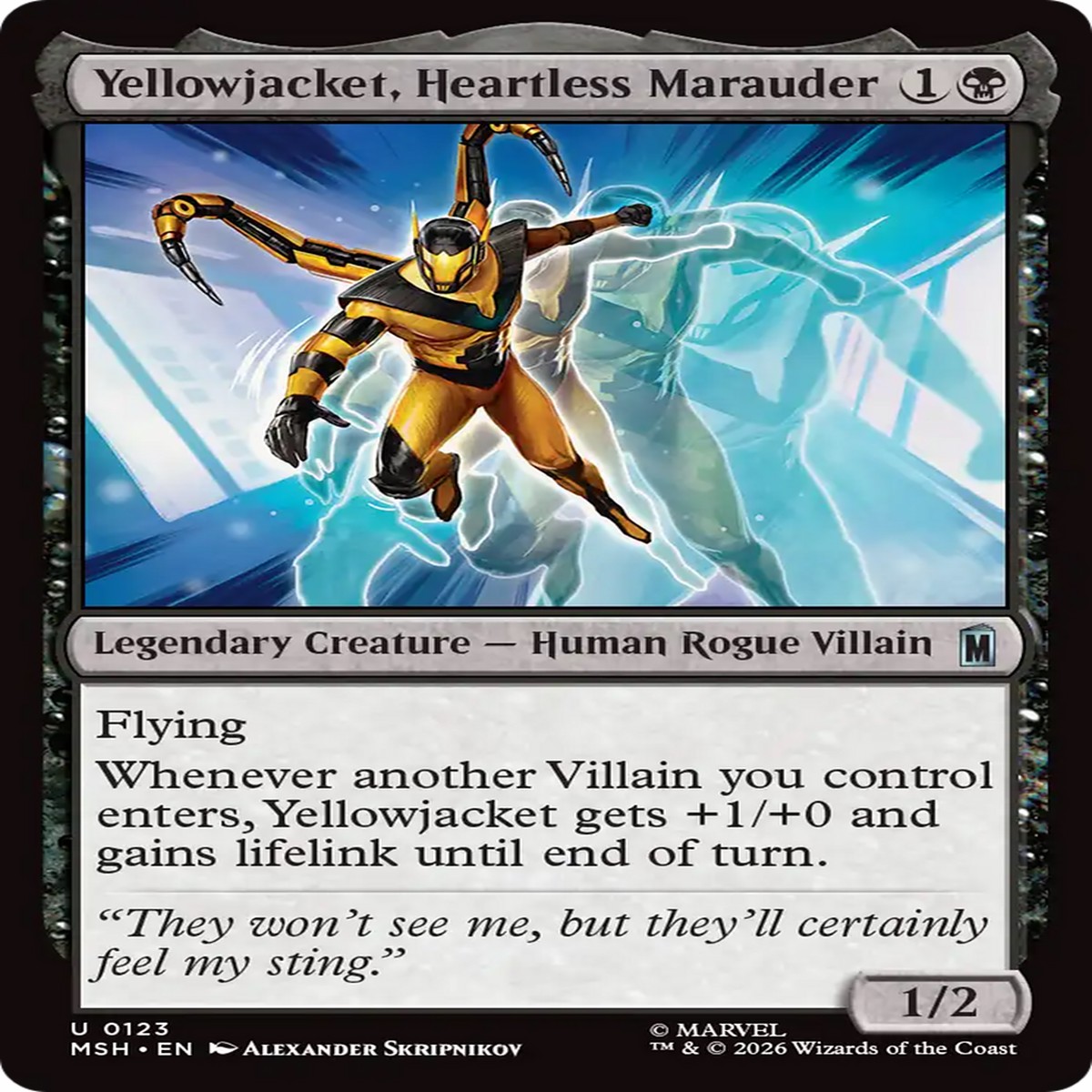 Yellowjacket Heartless Marauder Marvel Super Heroes