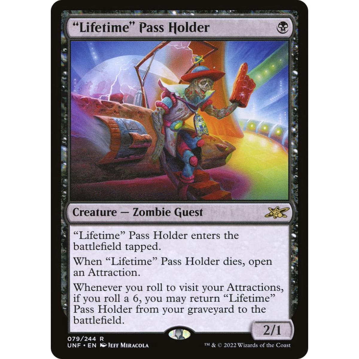 "Lifetime" Pass Holder (UNF-079)