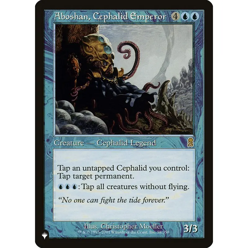 Aboshan, Cephalid Emperor [The List]