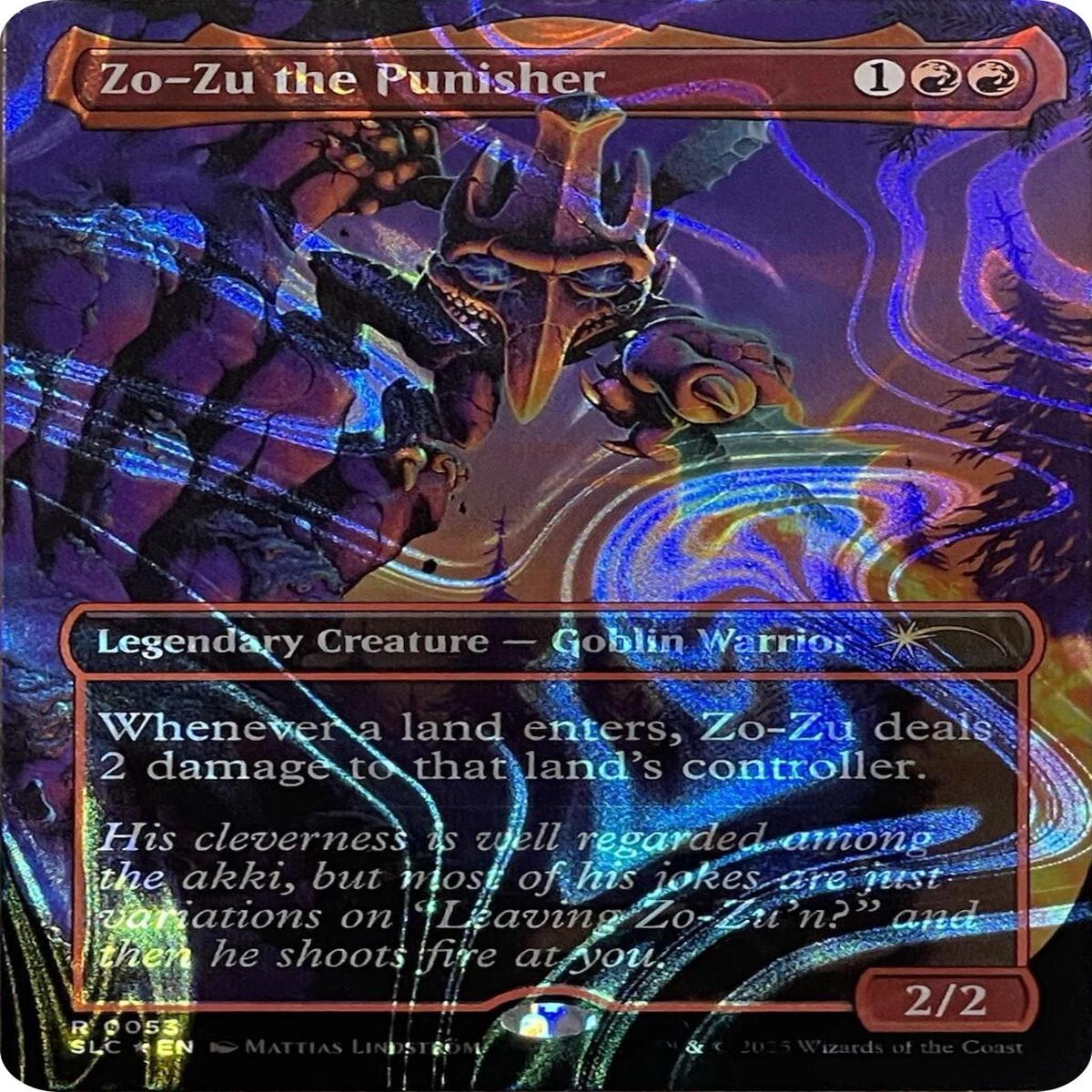 Zo-Zu the Punisher (Halo Foil) [Secret Lair Countdown Kit]