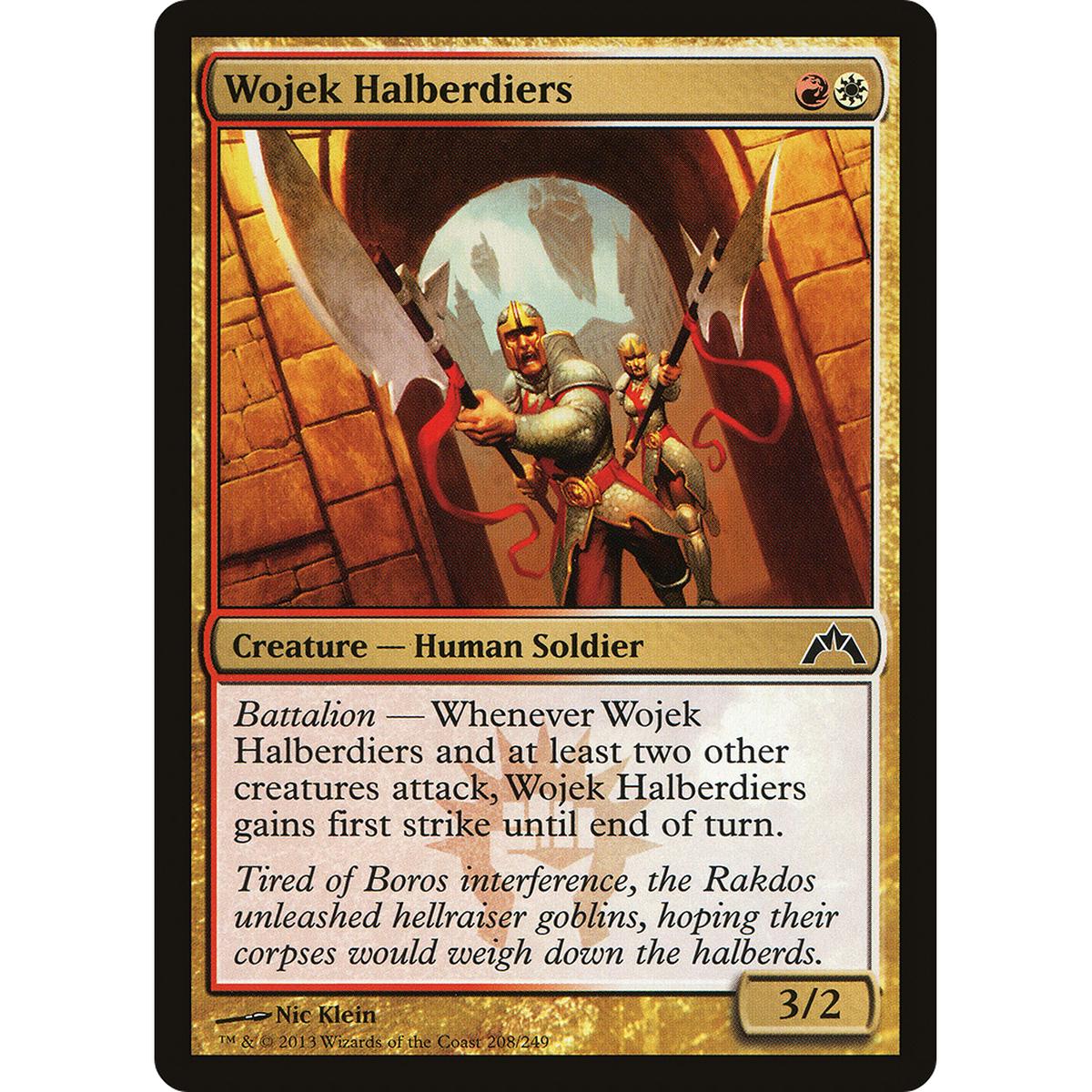 Wojek Halberdiers (GTC-208) - Gatecrash Foil