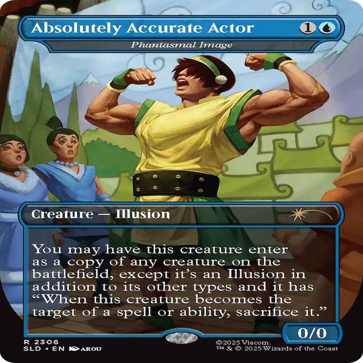 Absolutely Accurate Actor - Phantasmal Image [Secret Lair Drop Series]