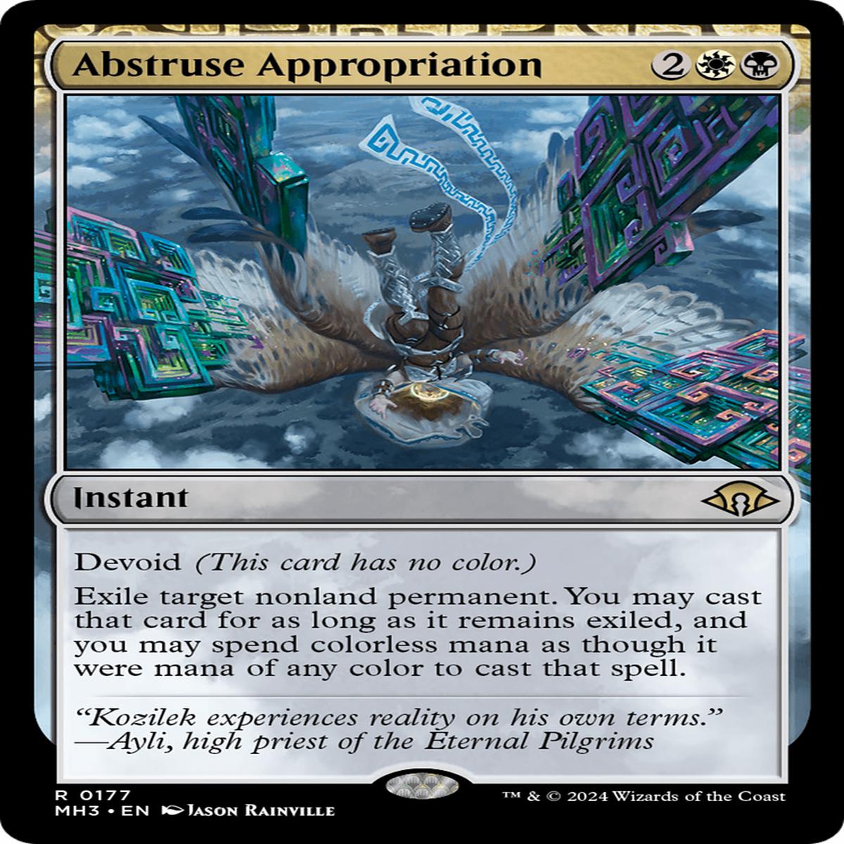 Abstruse Appropriation (MH3-177) - Modern Horizons 3 Foil [Rare]