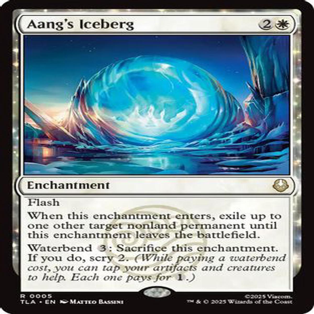 Aang's Iceberg (TLA-005) - Avatar: The Last Airbender Foil [Rare]