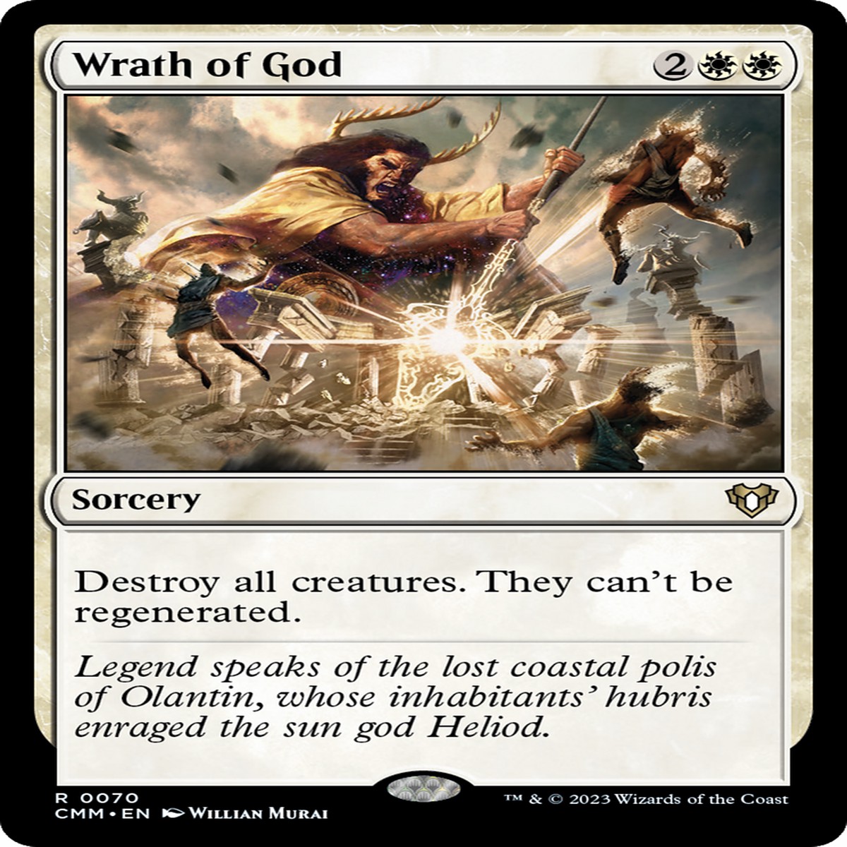 Wrath of God (070) - Commander Masters