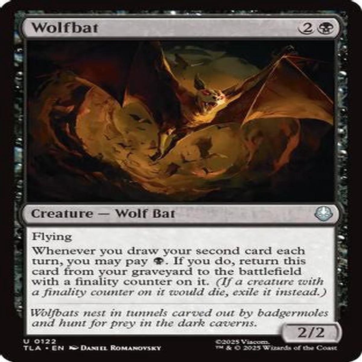 Wolfbat (TLA-122) - Avatar: The Last Airbender [Uncommon]