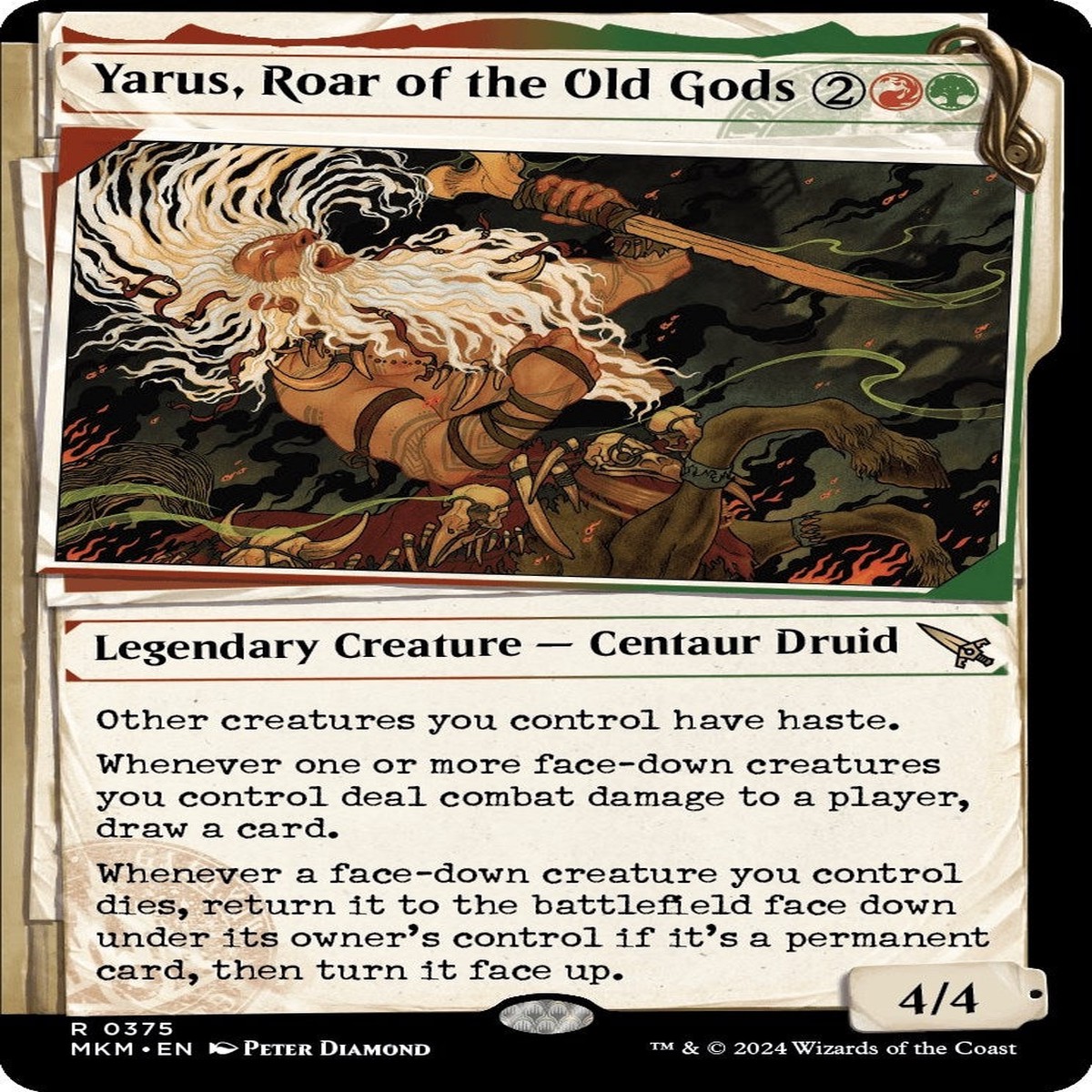 Yarus Roar of the Old Gods (Showcase) (375) (MKM)