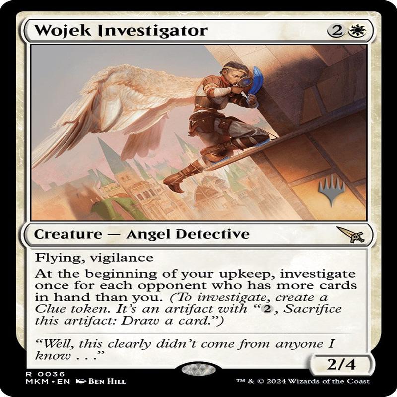 Wojek Investigator (Promo Pack) Murders At Karlov Manor Promos NearMint