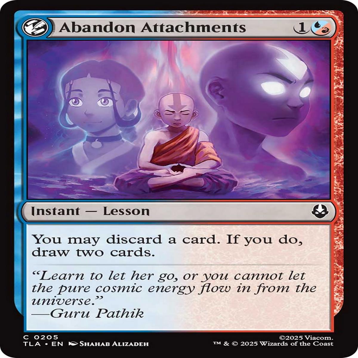 Abandon Attachments [Avatar: The Last Airbender]