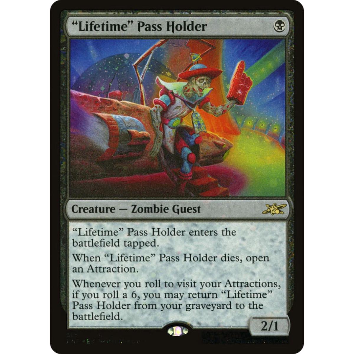 "Lifetime" Pass Holder (UNF-365) Foil