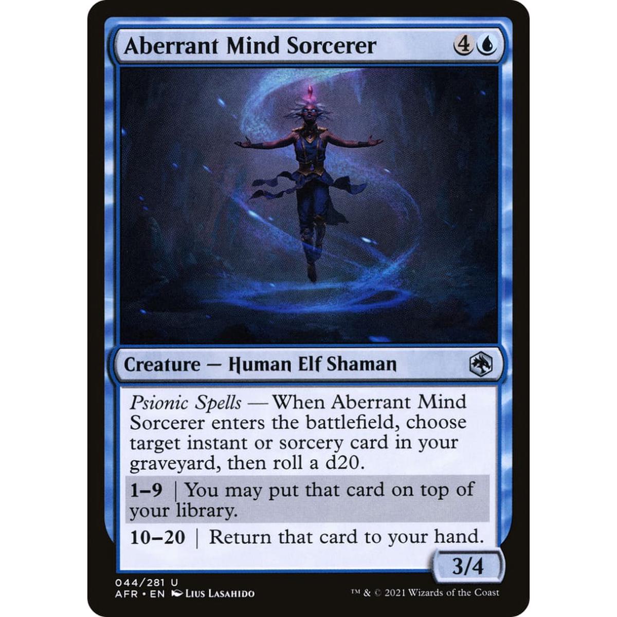 Aberrant Mind Sorcerer (AFR-044) Foil