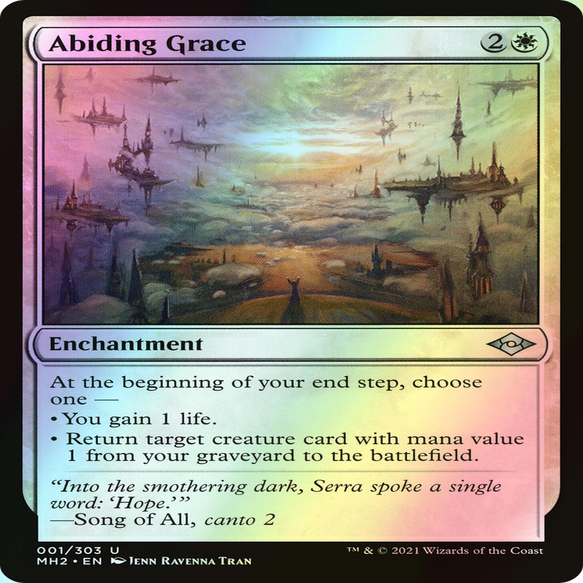 Abiding Grace (Mh2) 1 EnF LightlyPlayed