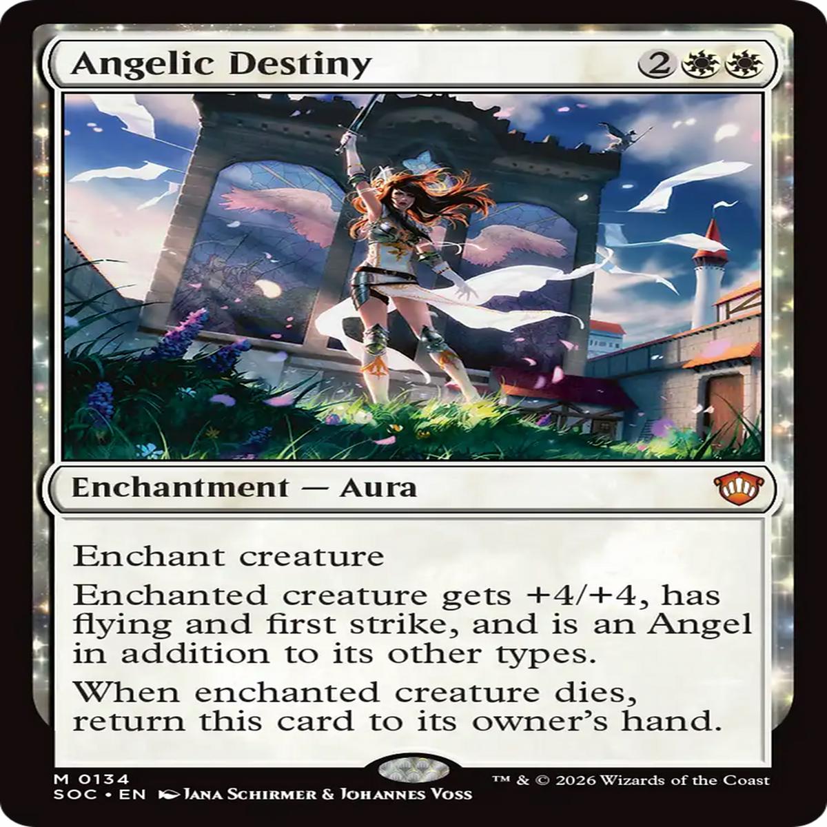 Angelic Destiny (Soc) 134 EnN SO NearMint