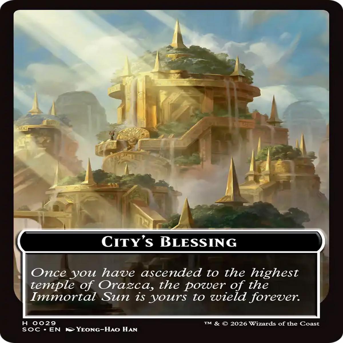 CityS Blessing (Tsoc) 29 EnN NearMint