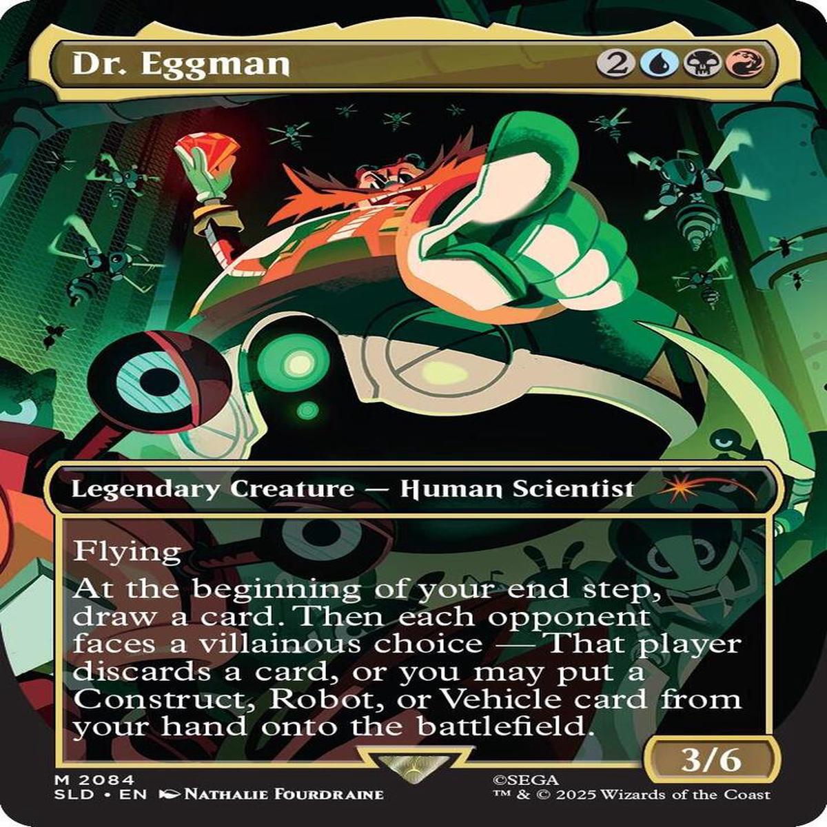 Dr. Eggman - Blue/Black/Red