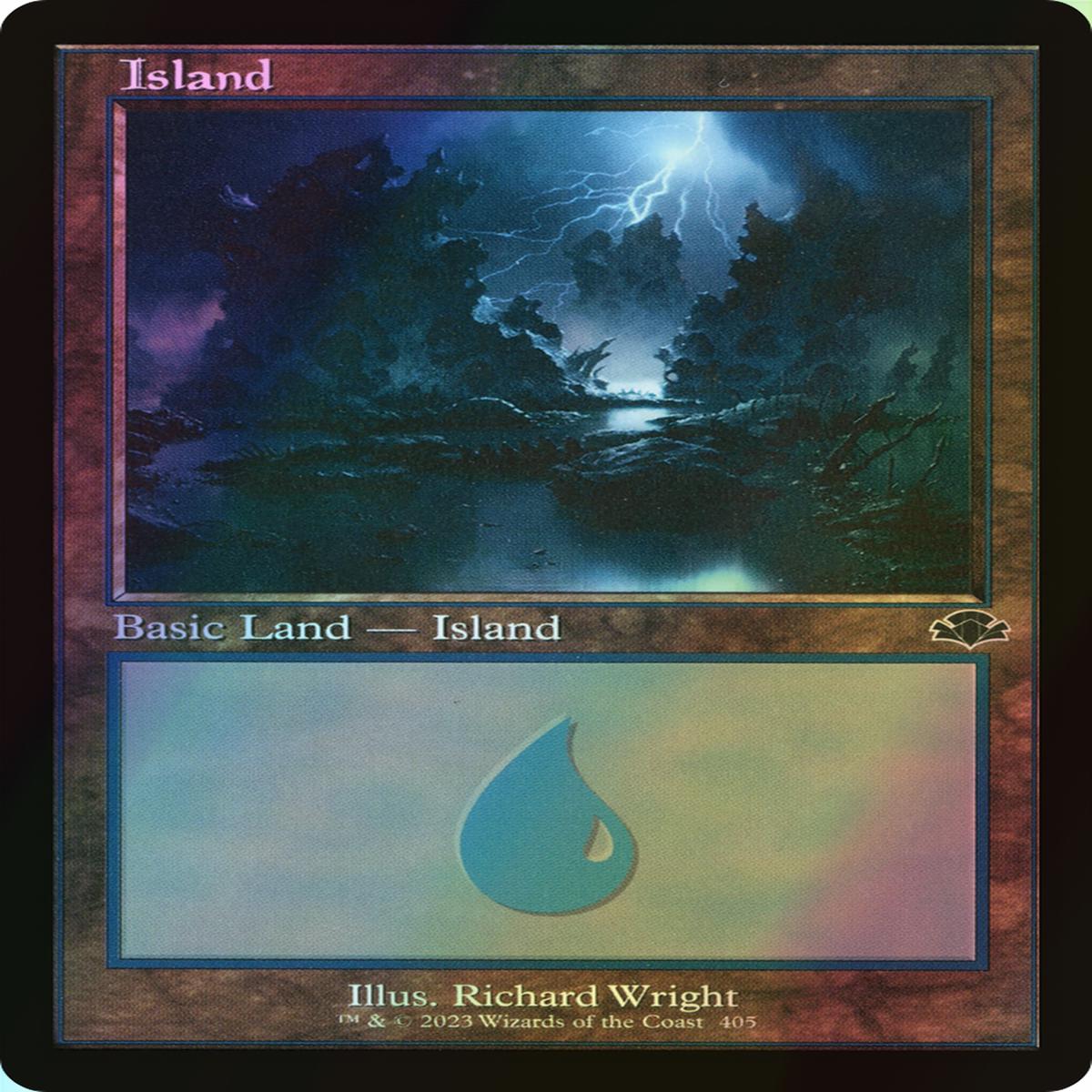 Island (Dmr) 405 EnF NearMint