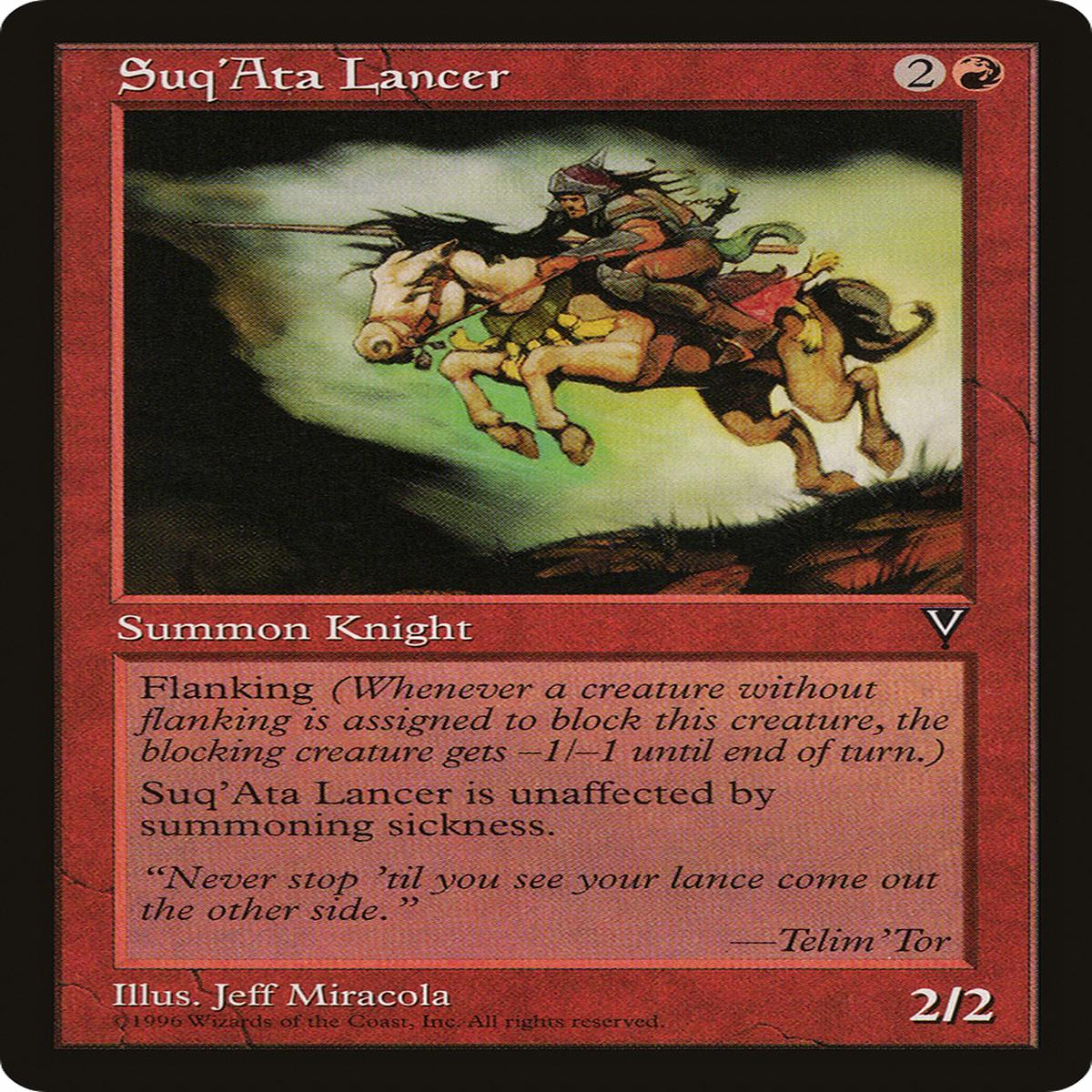SuqAta Lancer (Vis) 96 EnN ModeratelyPlayed