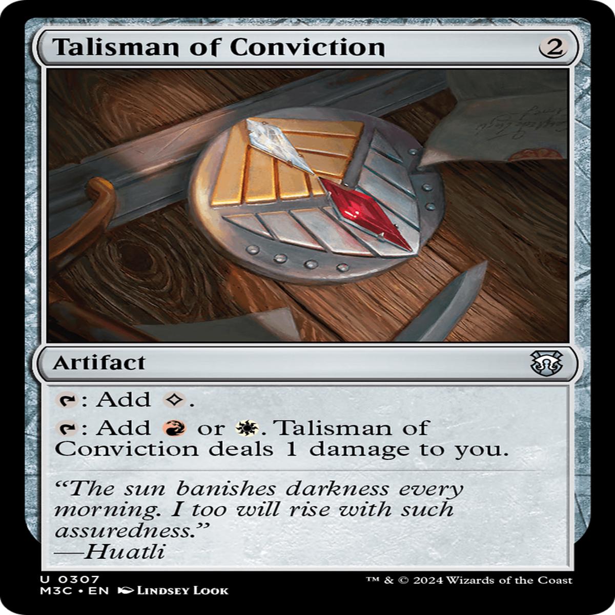 Talisman Of Conviction (M3C) 307 EnN SO NearMint