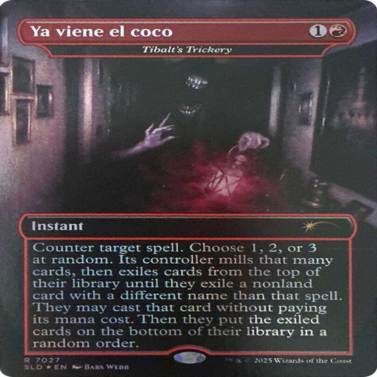 Ya viene el coco 8211 Tibalt8217s Trickery (Rainbow Foil) Secret Lair Drop Series