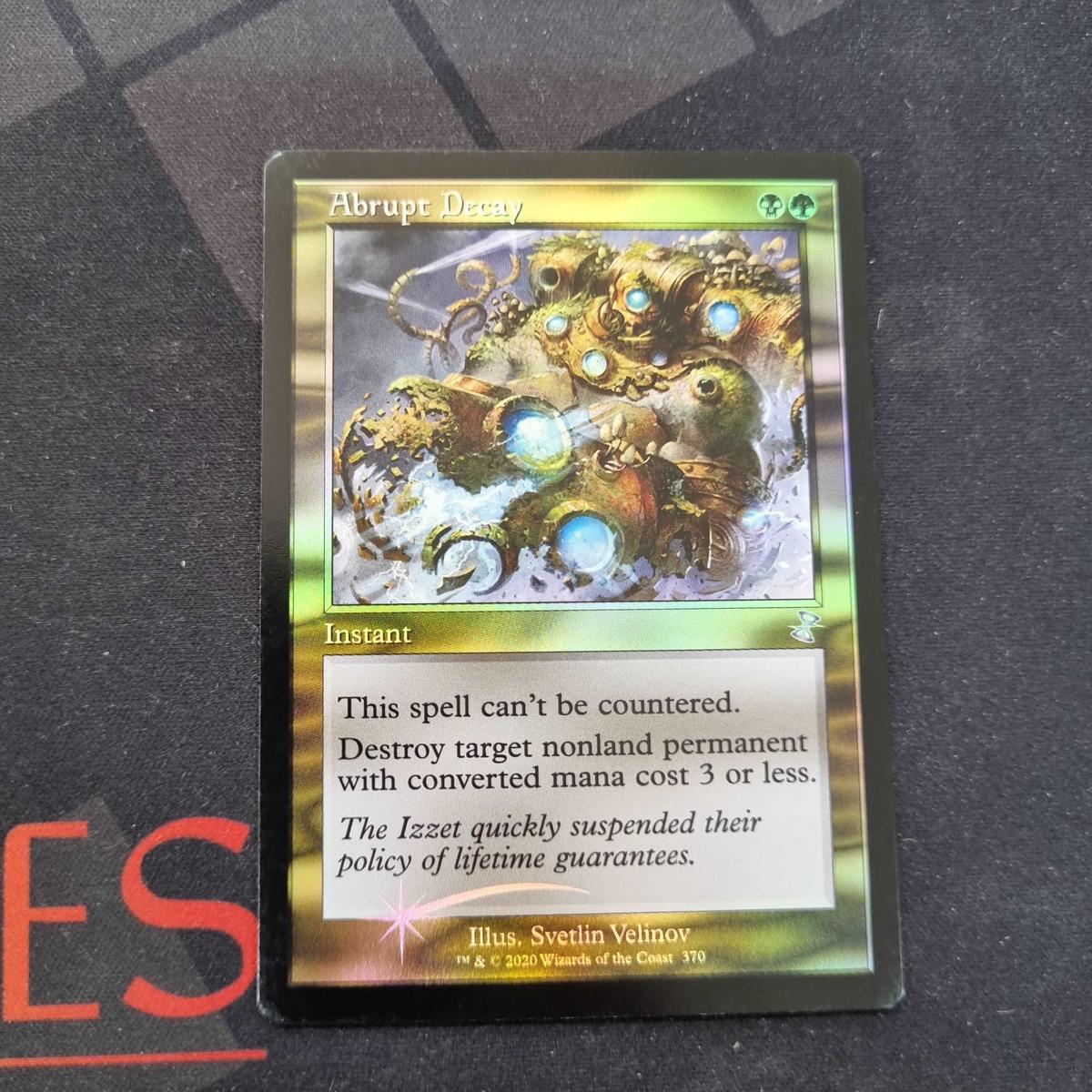 Abrupt Decay - Retro Foil