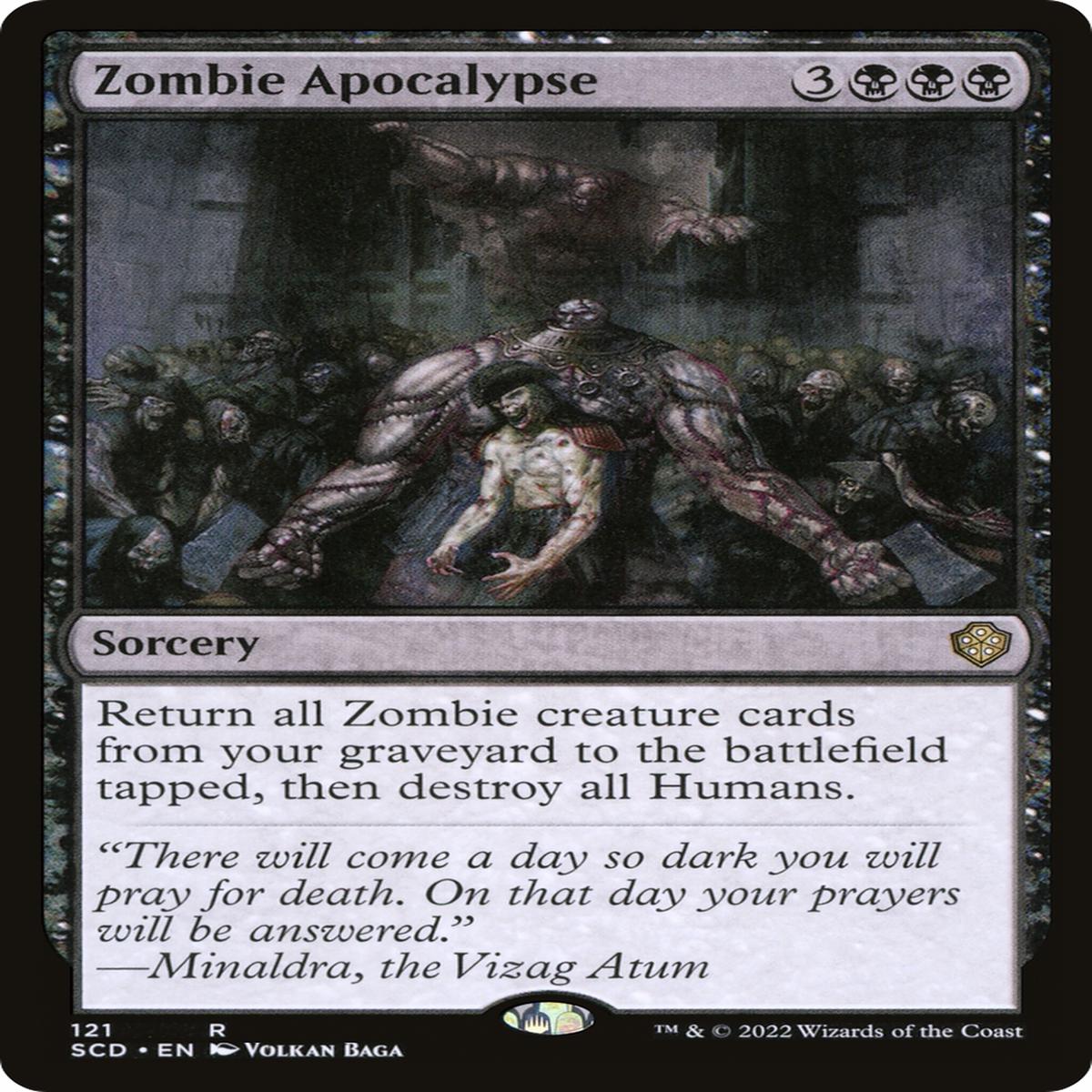 Zombie Apocalypse (Scd) 121 EnN SO ModeratelyPlayed