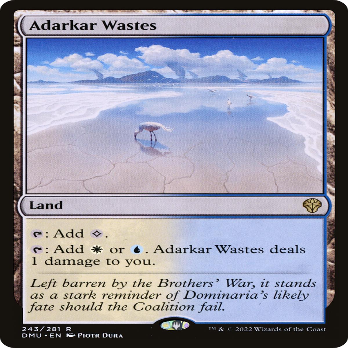 Adarkar Wastes (Dmu) 243 EnN SO NearMint