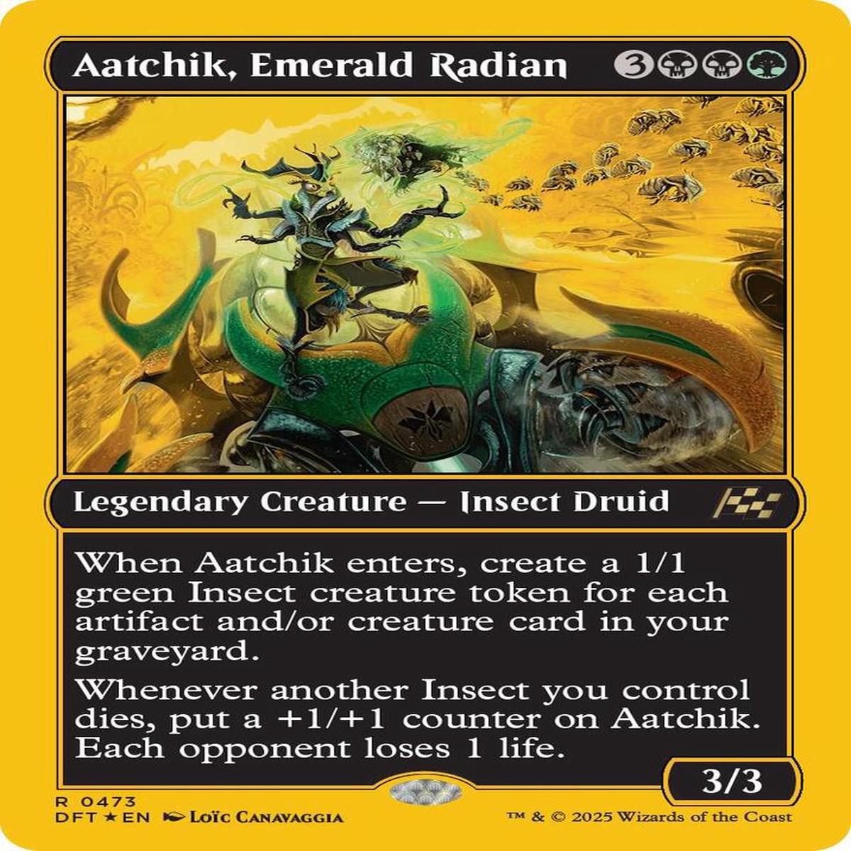 Aatchik, Emerald Radian - Black / Green