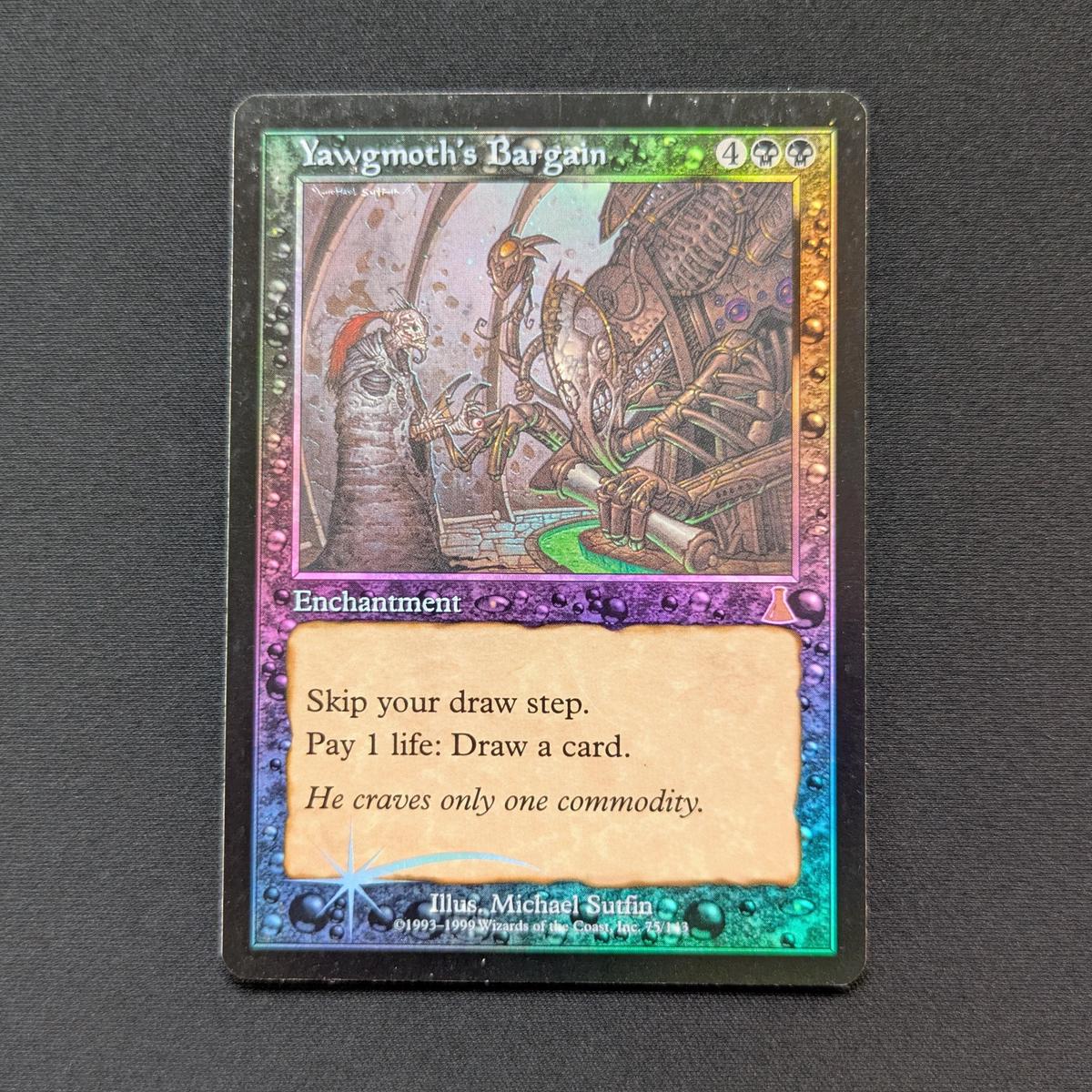 [FOIL] Yawgmoth's Bargain - Urza's Destiny - PO