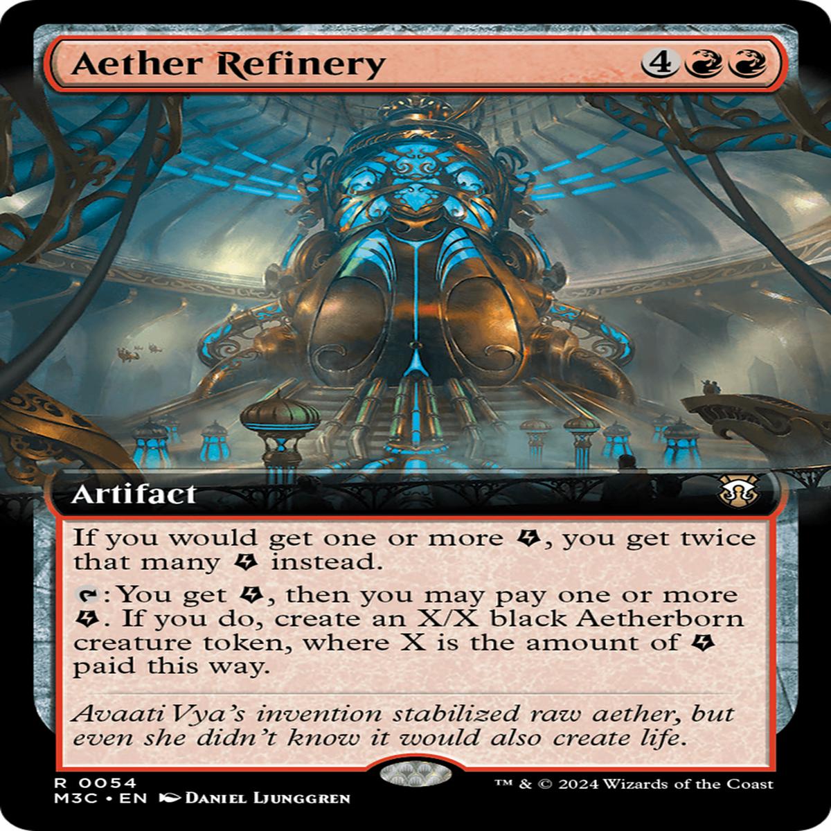 Aether Refinery (M3C) 54 EnN SO LightlyPlayed